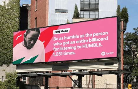 Image of personalized Alternative Outdoor advertising Ad