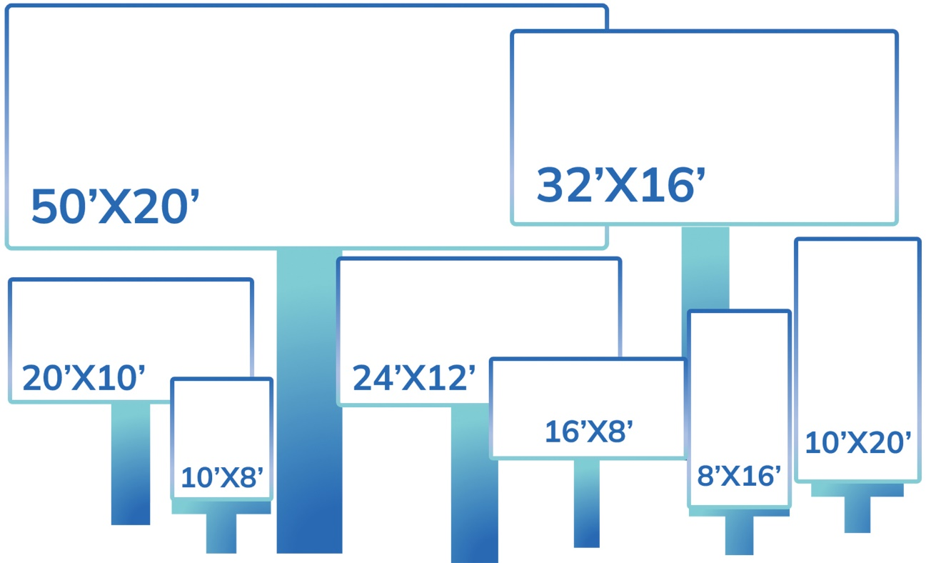 Billboard dimensions