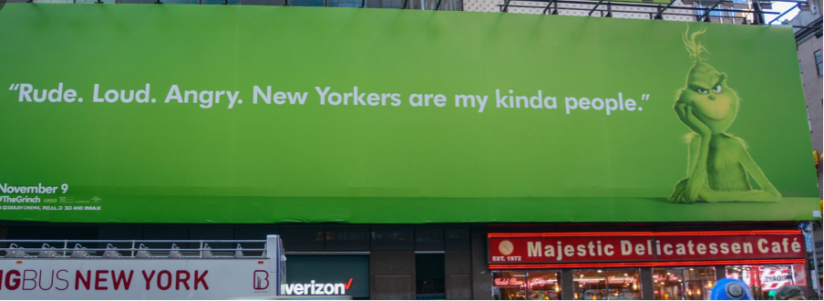 Creative digital billboard design