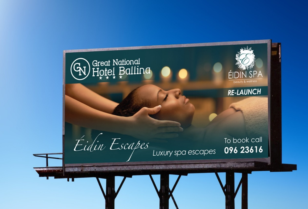 Éidin Spa billboard