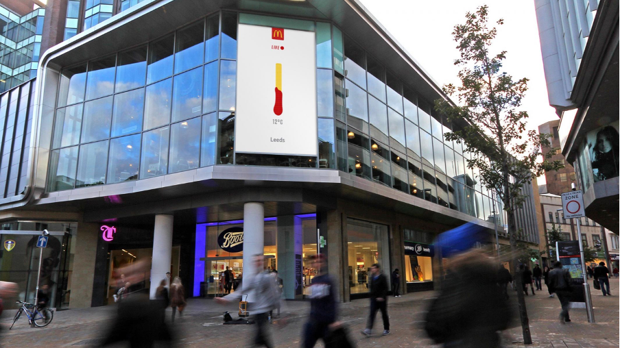 McDonald's dynamic advertising campaign example 1