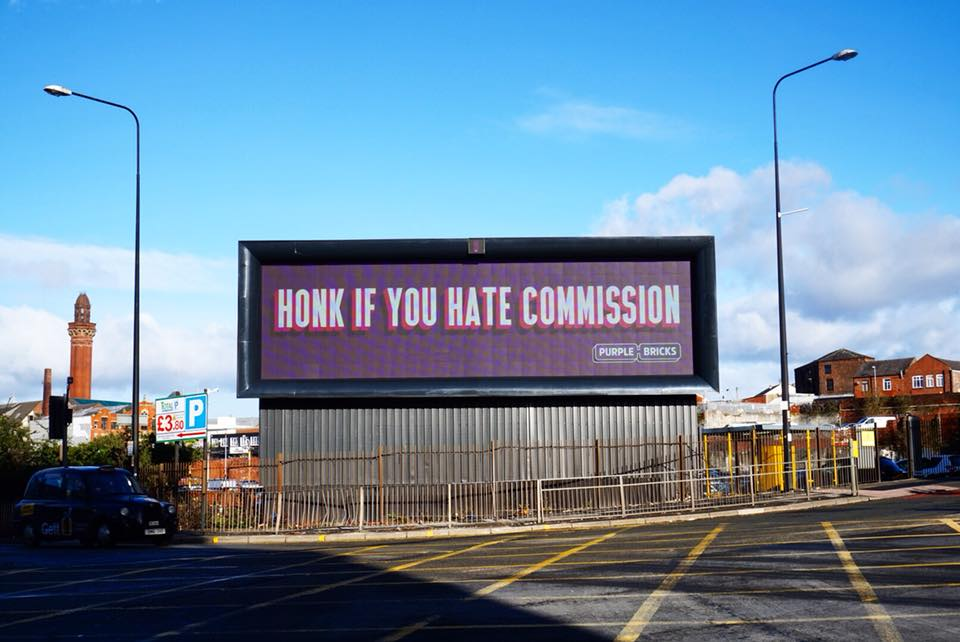 Digital Billboard attached to building