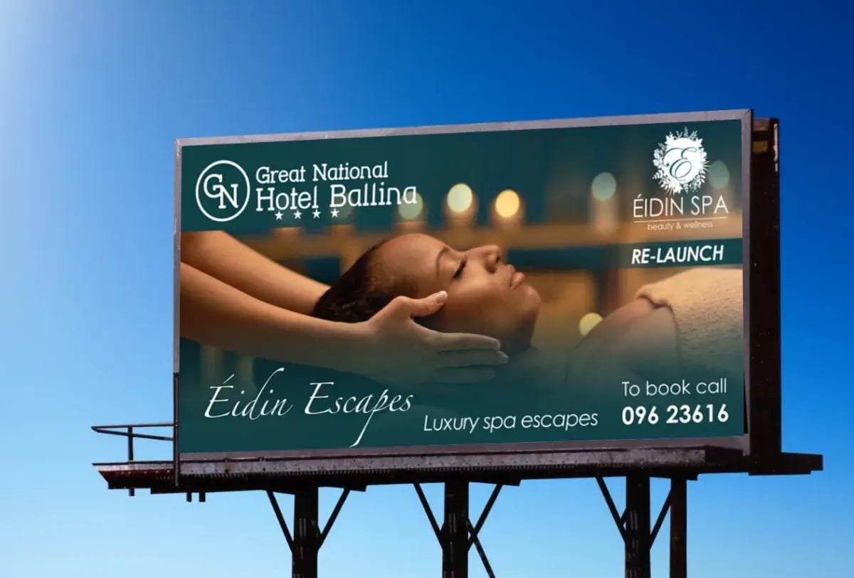 Éidin Spa billboard