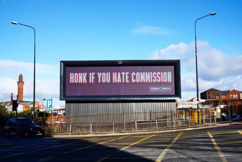 Digital Billboard attached to building