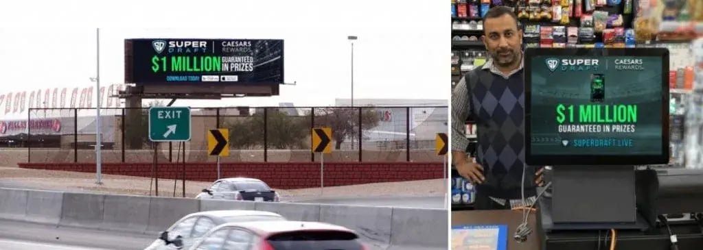 lottery digital billboard advertising