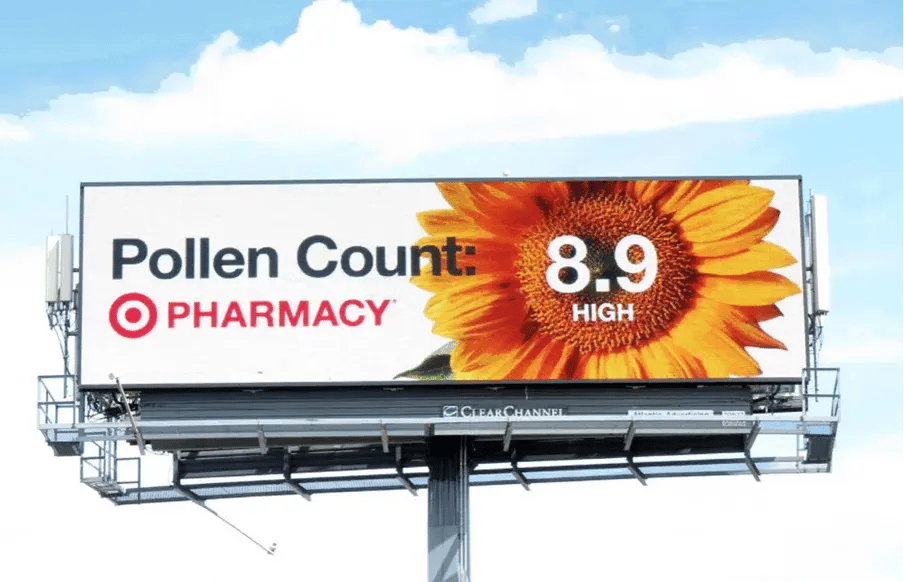 what number of images used for DOOH advertising design